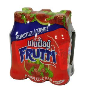 Uudağ Maden Suyu 6 lı X200 Ml. -Karpuz&Çilek