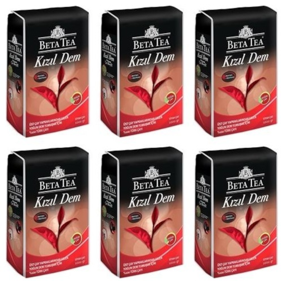 Beta Tea Kızıl Dem Çay 1 kg x 6