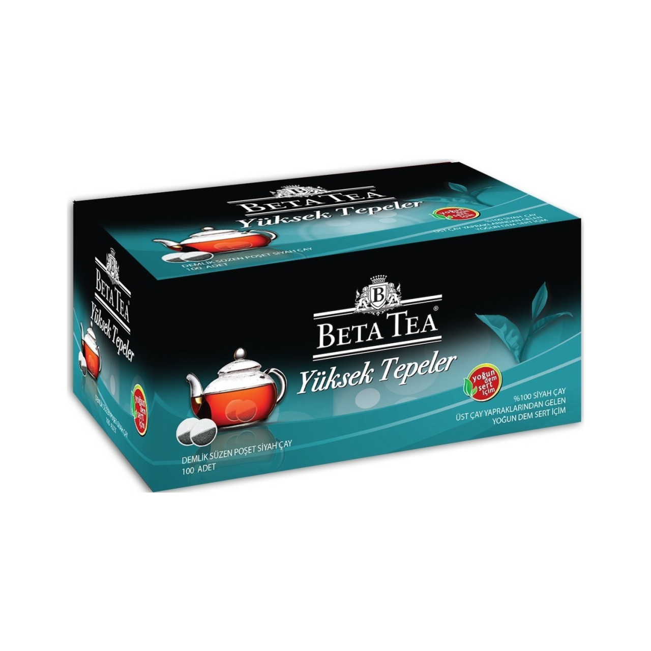 Beta Tea Yüksek Tepeler Demlik Poşet 100'LÜ x 6 Paket
