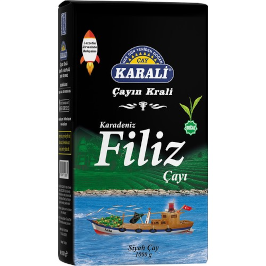 Karali Karadeniz Filiz Dökme Çay 1 kg