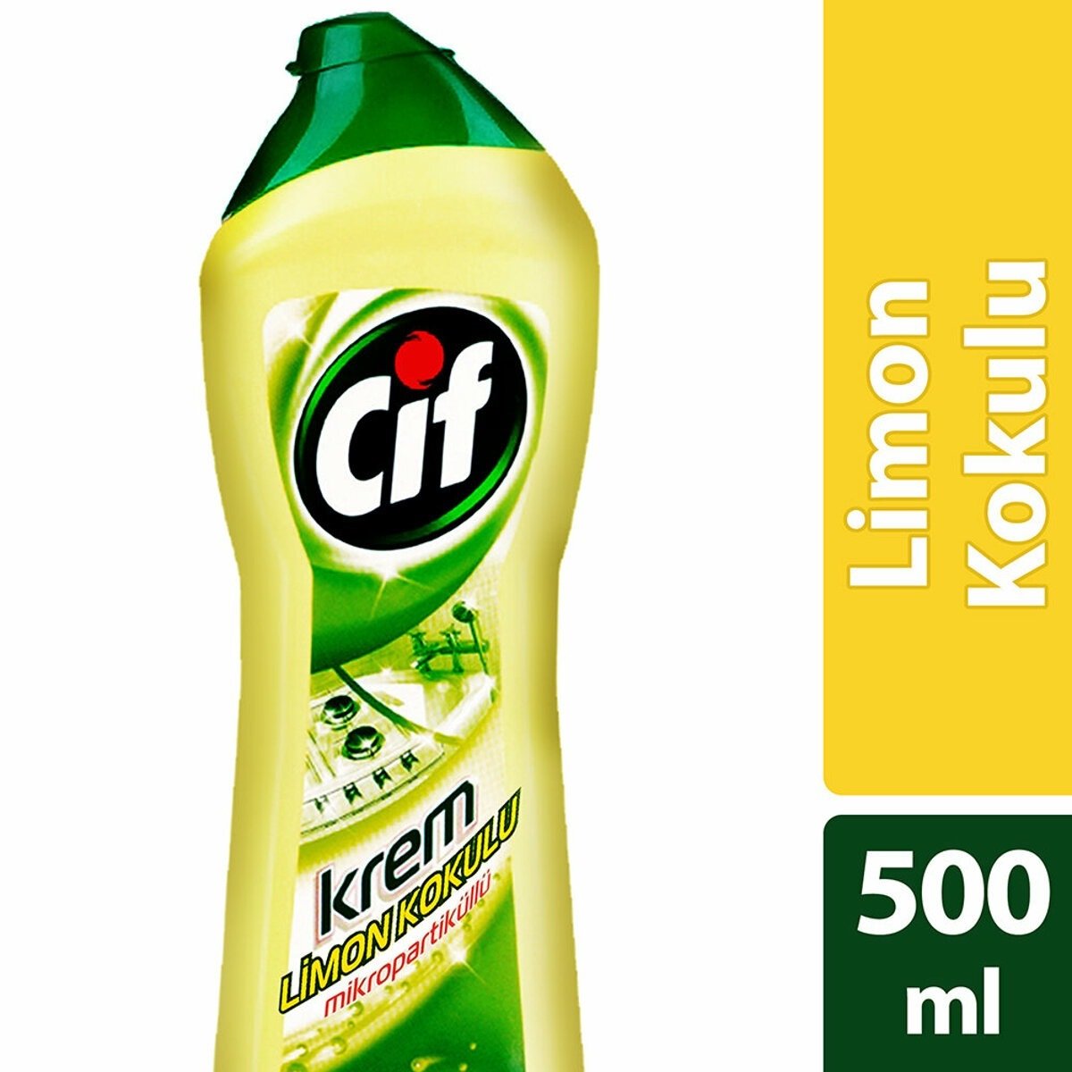 CİF KREM LİMON KOKULU MİNERALLİ OVMA MADDESİ  500 ML