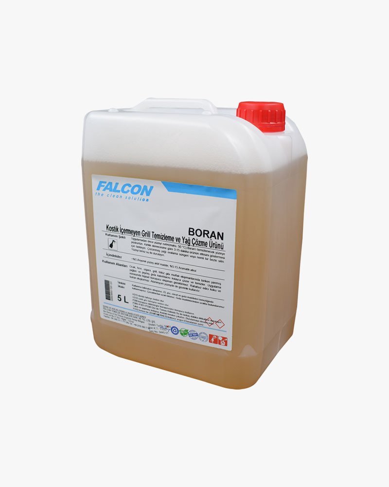 BORAN KOSTİK GRİLL YAĞ SÖKÜCÜ 5 LT