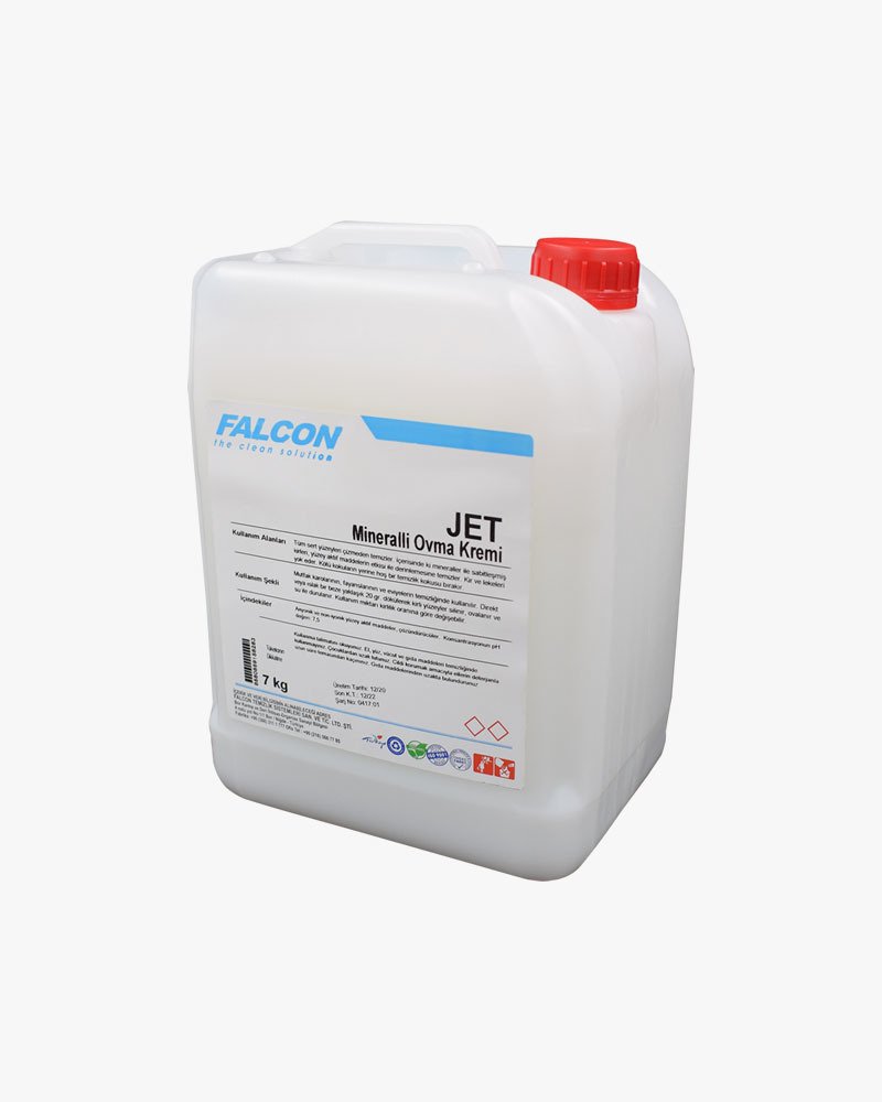JET  MİNERALLİ OVMA KREMİ 7 KG.
