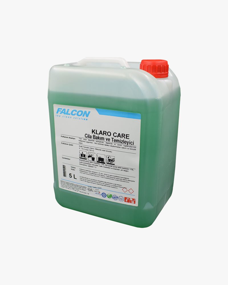 KLARO CARE CİLA BAKIM VE TEMİZLEYİCİ 5 LT.