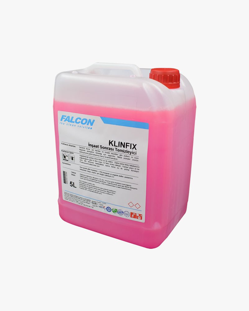Klinfix inşaat sonrası temizleyici 5 lt.