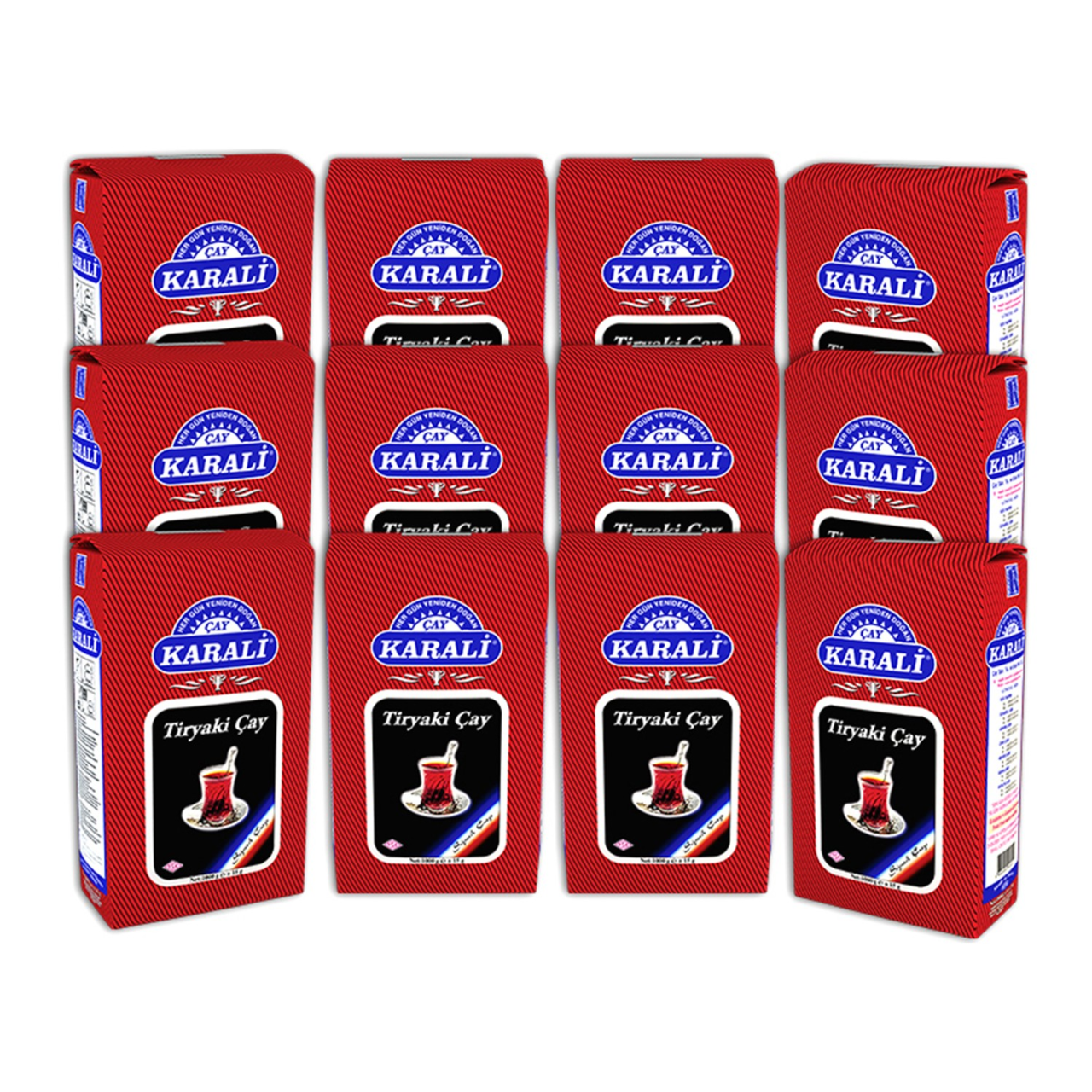 Karali Çay Karali Tiryaki Çay 1Kgx12 Adet