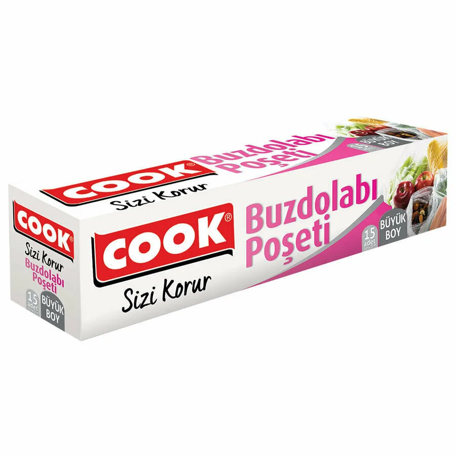 Cook Buzd.Poş. Büyük Boy 30 x 45 cm 15'li Pak.