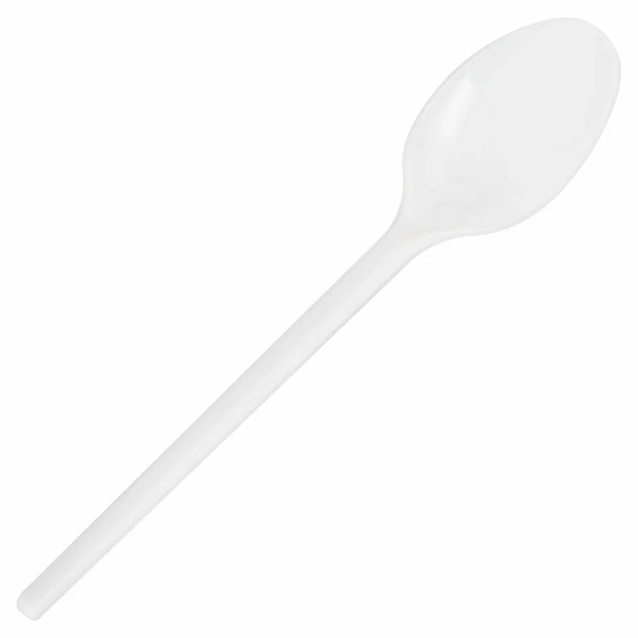 Eko Plastik Kaşık Beyaz 100'lü Paket
