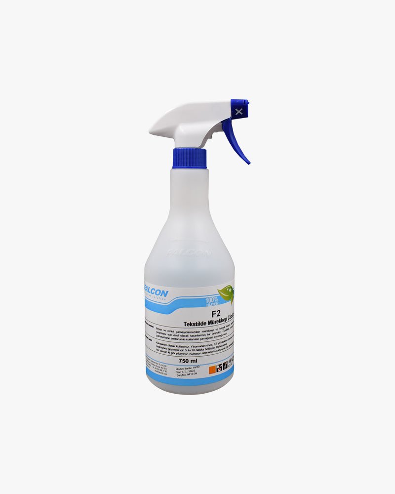 F2 TEKSTİL MÜREKKEP ÇÖZÜCÜ 750 ML.