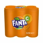 Fanta 250 ml 6'lı Paket