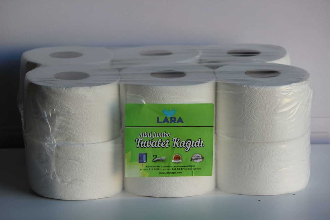 LARA MİNİ JUMBO T.KAĞIDI 3,5 KG. KOLİ İÇİ 12 Lİ