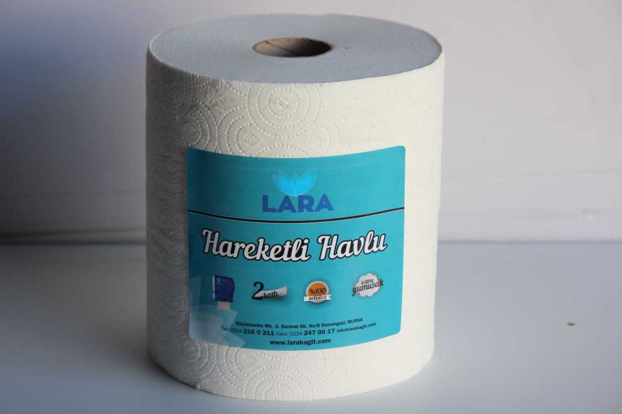LARA HAREKETLİ HAVLU 3,5 KG-KOLİ İÇİ 6 LI