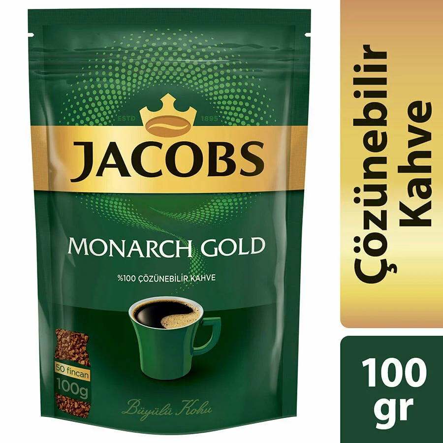 Jacobs Monarch Gold Kahve 100 gr