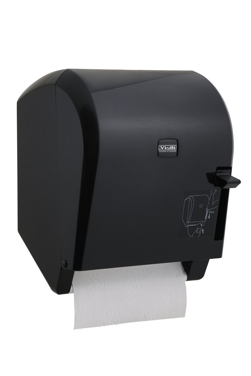 Levercut Rulo Kağıt Havlu Dispenseri (Siyah)