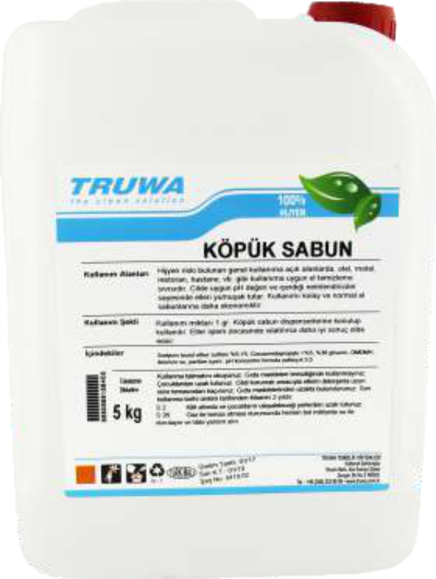 TRUWA KÖPÜK SABUN 5 LT.