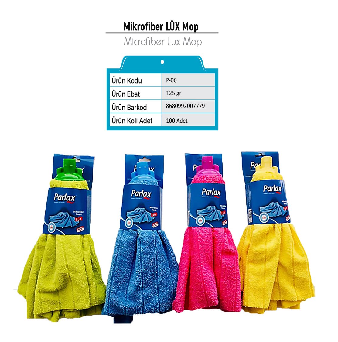 MİKROFİBER LÜX MOP 125 GRM