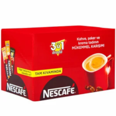 Nescafe 3'ü 1 Arada Kahve 17,5 gr 72'li Paket
