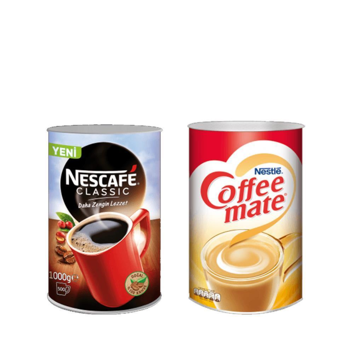 Nescafe Classic Kahve 1 Kg + Nestle Coffe Mate 2 Kg