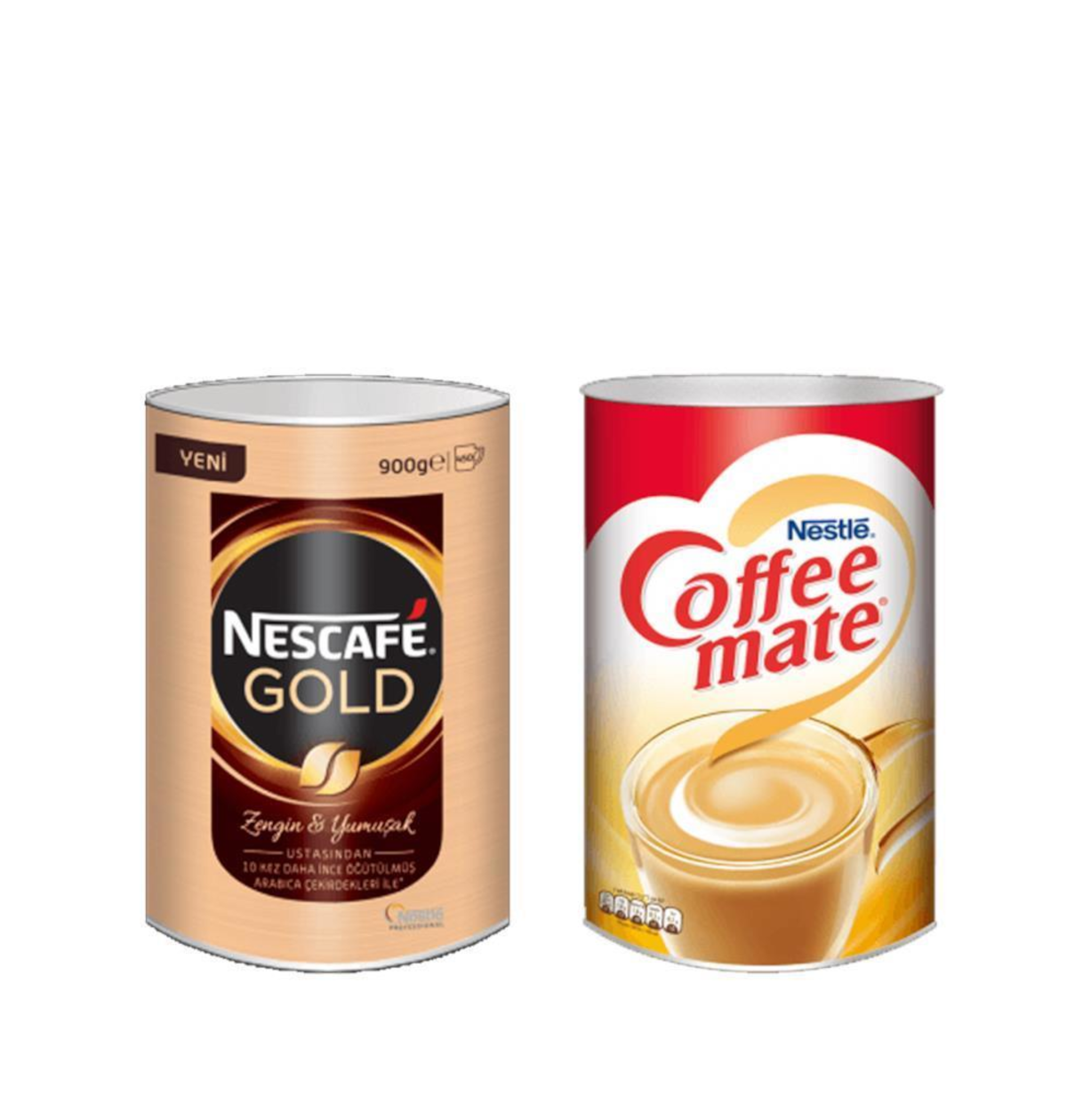 Nescafe Gold Kahve 900 gr + Nestle Coffee Mate 2 kg