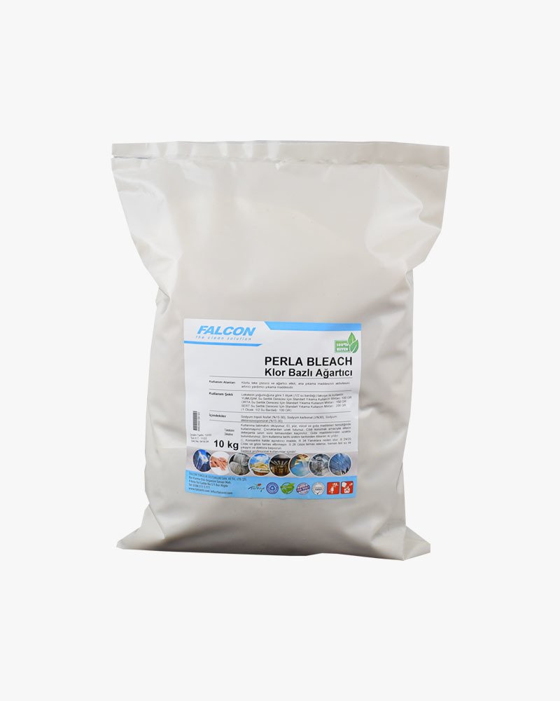 PERLA BLEACH KLOR BAZLI TOZ AĞARTICI 10 KG.
