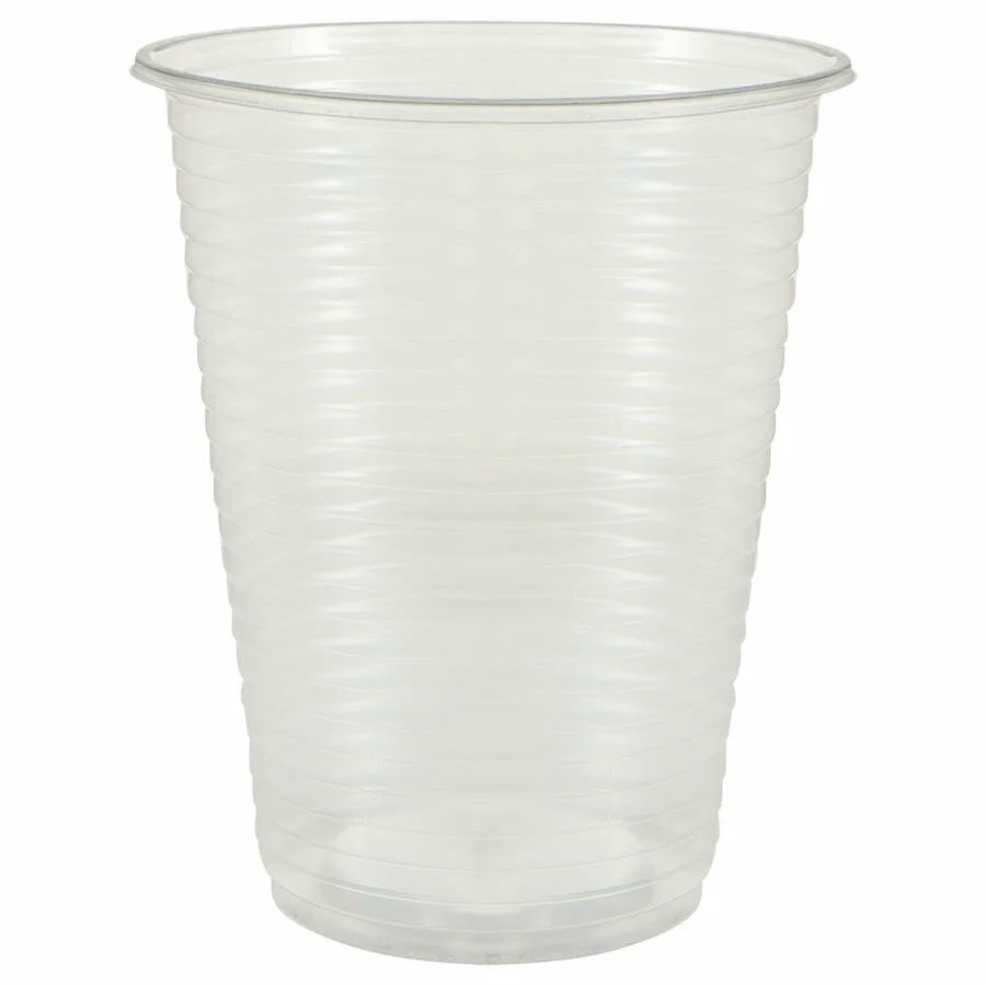 Plastik Otomat Bardağı Şeffaf 180 ml 3000'li Koli