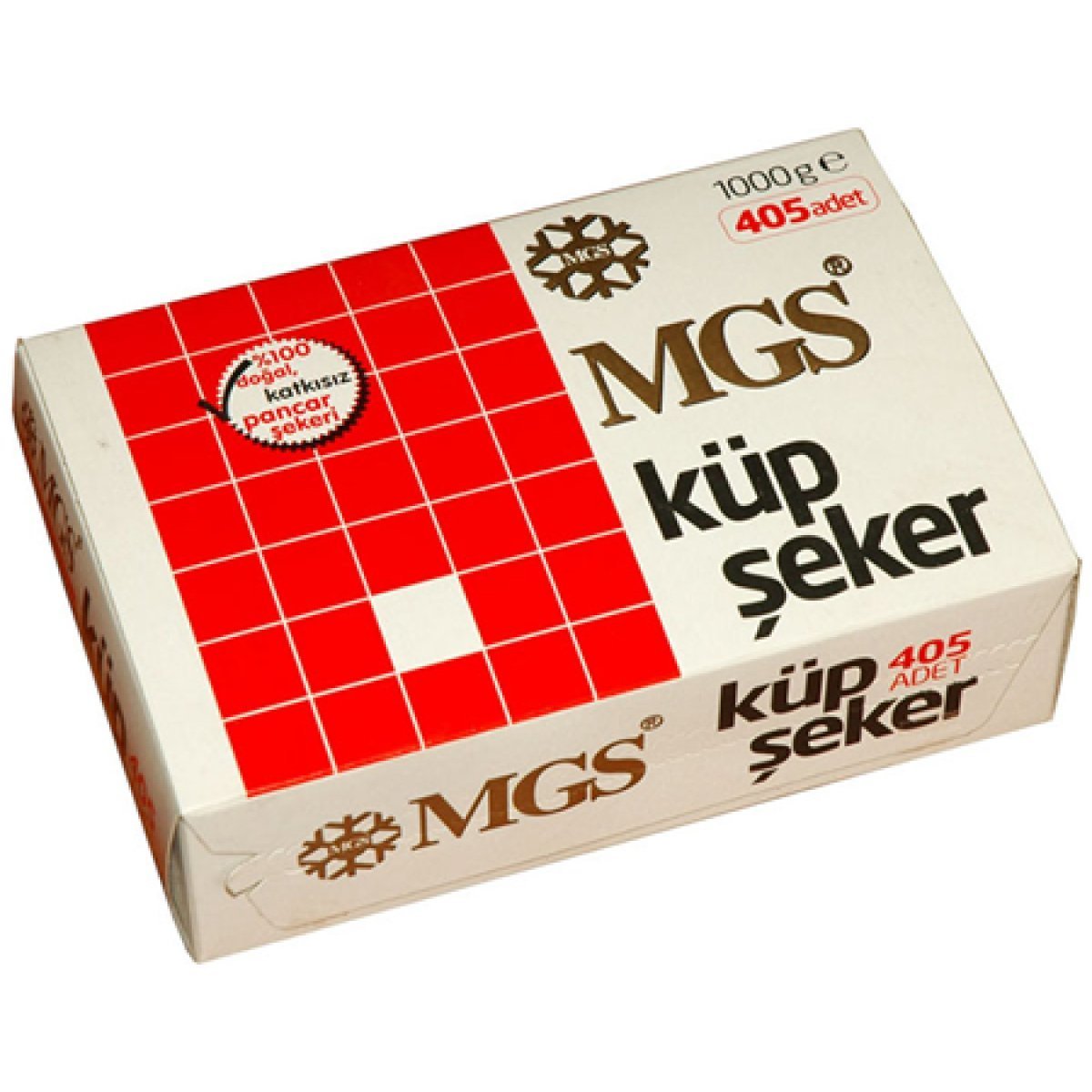 MGS KÜP ŞEKER 1000 GR 405 Lİ